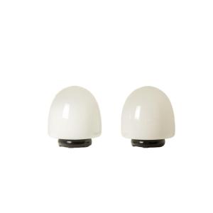 Leucos. Pair Of Egg-shaped Glass Lamps. Italy, 1960s. Ls66942309/10