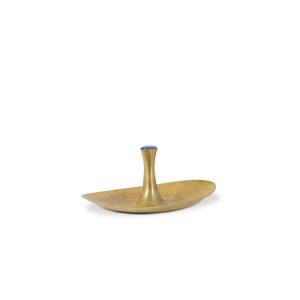 Philippe Hiquily. Hammered And Gilded Bronze Cup. Signed. 1980s. Ls67186008