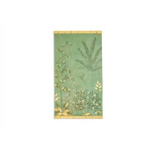 Painted Canvas Or Decorative Panel, Parrots And Birds. Contemporary. Ls6782b1081