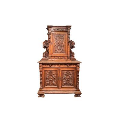 Neo-renaissance Style Sideboard , Napoleon III Period - Ls22141201