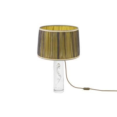 Daum France, Glass Lamp With Bubbles, Circa 1975 - Ls3386411