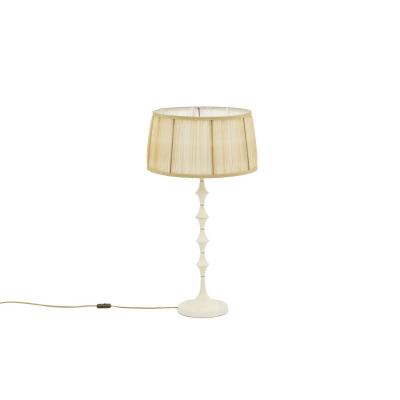 Lamp In White Resin And Gilt Brass, 1970’s - Ls3709321