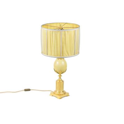 Maison Charles, Ostrich Egg Lamp, 1970’s -ls4092421