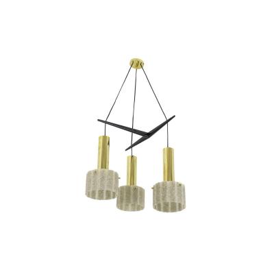 Chandelier In Granite Resin And Gilt Brass, 1950’s - Ls4088391
