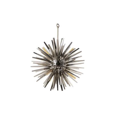 Eichholtz, Chandelier "gregorian" In Chromed Metal, Contemporary Work - Ls4253894