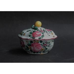 Pesaro Earthenware Spice Box From The 18th C.