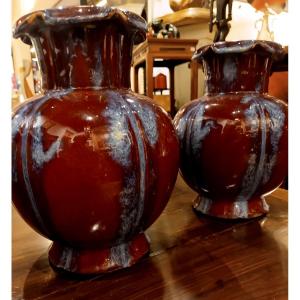 Pair Of Late 19th Century Chinese Vases