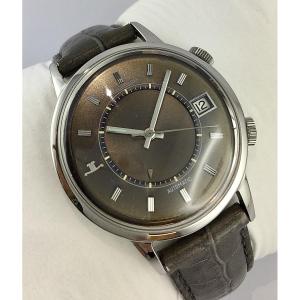Watch Jaeger Lecoultre Mémovox Speedbeat E875 Automatic 70's Steel On Leather (ring)
