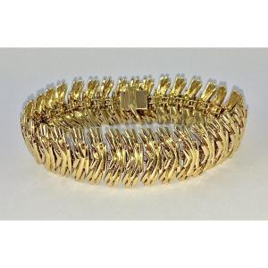 Bracelet Boucheron 50's Wires Yellow Gold
