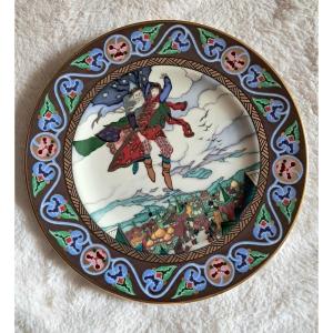 Plate 'russian Fairy Tales' By Boris Zvorykin, Illustrator