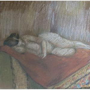 Pastel Nude 20th Century