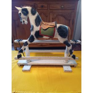 Wooden Rocking Horse