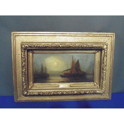 Marine - Oil On Panel