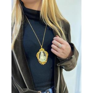 Old Medal In 18 Carat Gold. XIX Century.