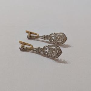 Art Deco Earrings (1915-1920)
