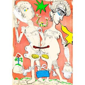 Lithograph By Michel Macreau