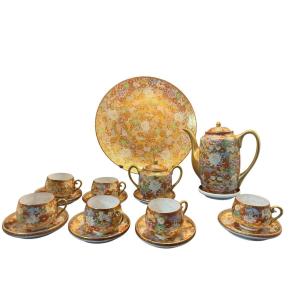 Satsuma Thousand Flowers Tea Set