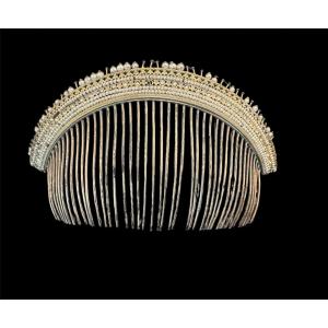 Silver Diadem Comb