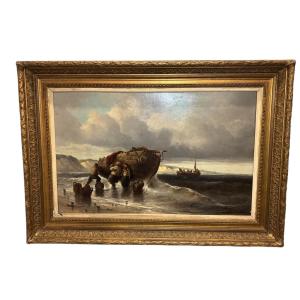 Animated Marine Scene - Jean Mazzella (19th Century)