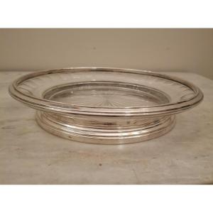 Puiforcat Crystal-silver Dish