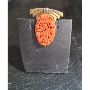 Coral Pendant