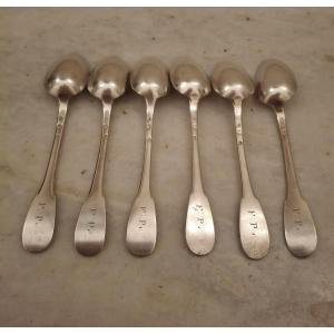 "old Paris" Tea Spoons