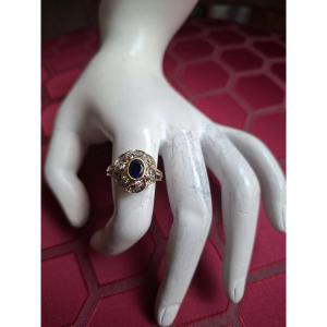 Diamond Sapphire Ring