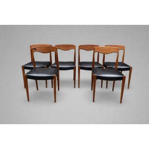 Set Of 6 Chairs – Niels Otto Møller – Denmark, 1960s