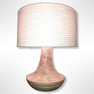 Ceramic Lamp Signed Lucette Hafner