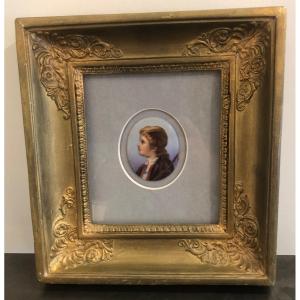 Miniature On Porcelain