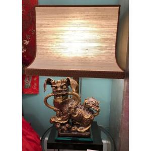 Fô Dog Lamp