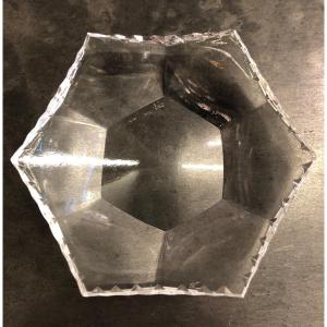 Hexagonal Empty Pocket Signed Lalique France
