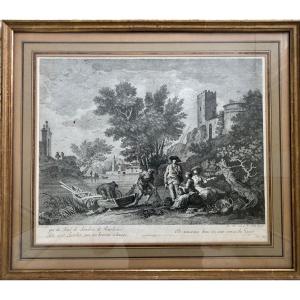 Engraving Joseph Vernet