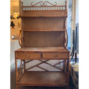 Bamboo Furniture Signed E. Murio Manila 
