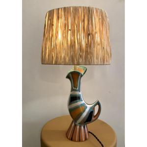 Zoomorphic Ceramic Lamp