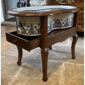 18th Century Wooden Bidet 
