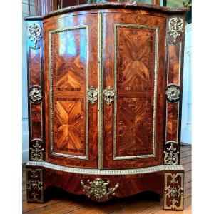 Regency Corner In Marquetry