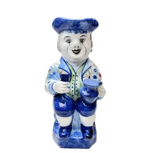 Delft Earthenware Pitcher Tobyjug