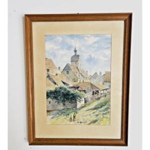 Watercolor – Signed A. Grisel