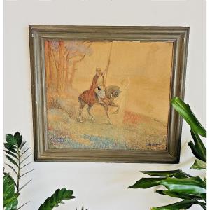 Watercolor James Mahey — The Paladin — 06/14/1910