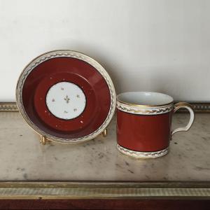 Manufacture Of The Duke Of Orléans, Pont Aux Choux, C.1793, Liter Cup And Saucer