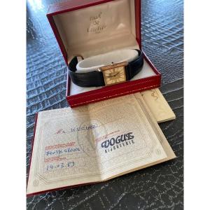 Men's Tank Quartz De Cartier Watch