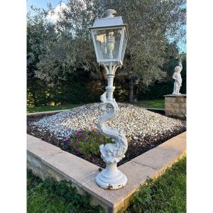 Cast Iron Garden Lamp Post