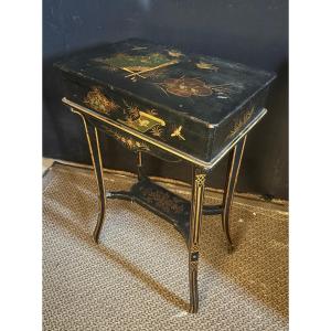 Asian Lacquer Art Worker 