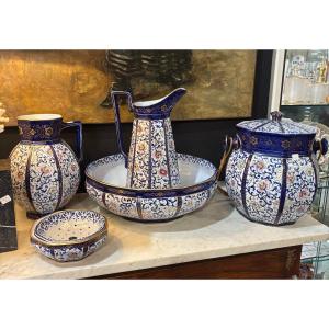 Sarreguemines Earthenware Wash Set 