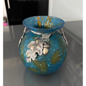 Art Nouveau Glass Vase
