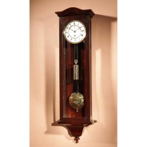  A Interesting Elegant Black Forest Regulator Wall Clock In The Vienna Style.