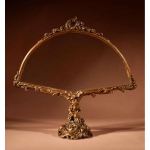 French Rococo Style Fan Display Stand.