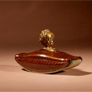 French Desk Blotter 19th Century
