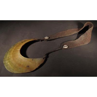 Papua New Guinea Kina Tribal Mother Of Pearl Necklace Without Neck